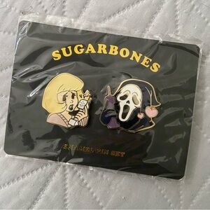 Scream Enamel Pin Set